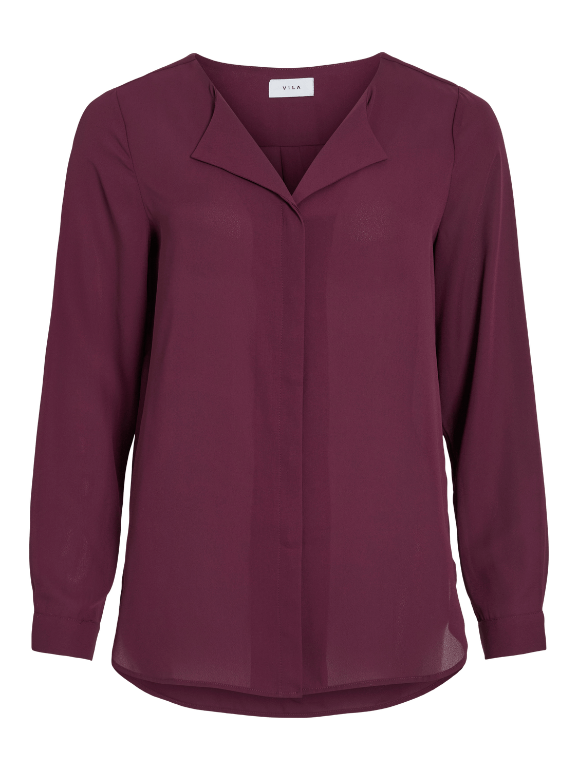 VILUCY Shirt - Fig - VERO MODA & VILA Bergvik